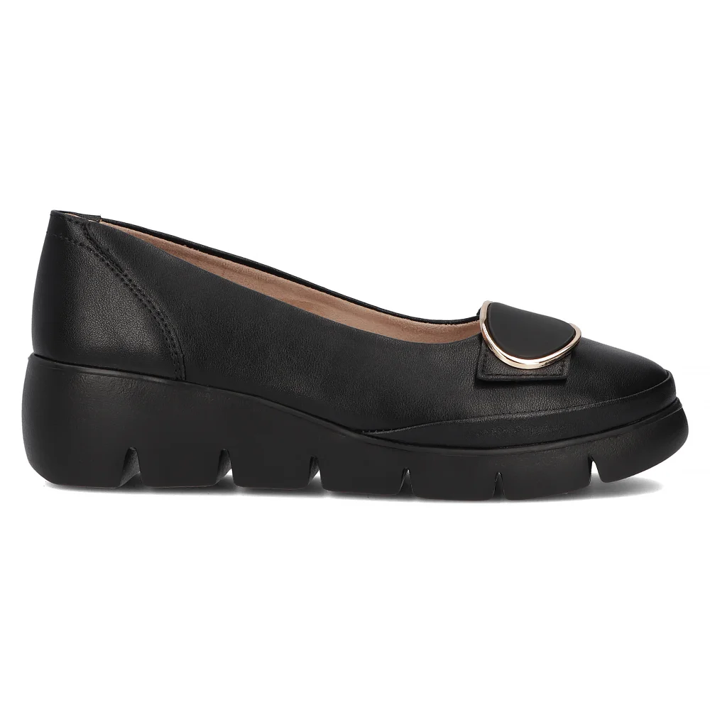 Leather shoes Filippo DP6465/24 BK black