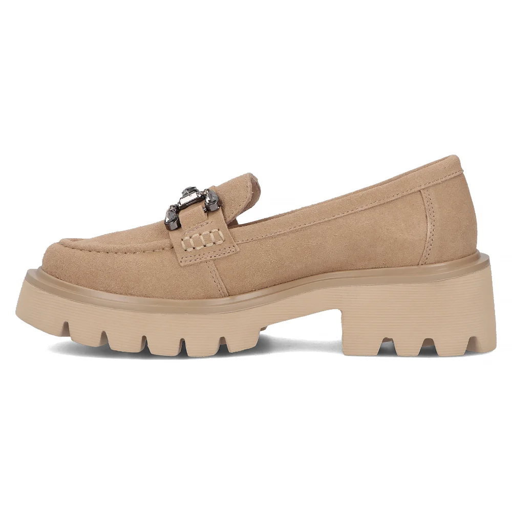 Leather shoes Filippo DP6475/24 BE beige