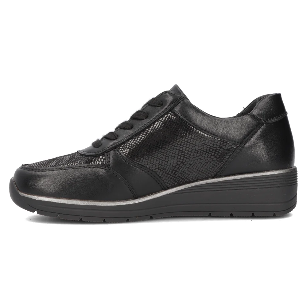 Leather shoes Filippo DP6633/24 BK black