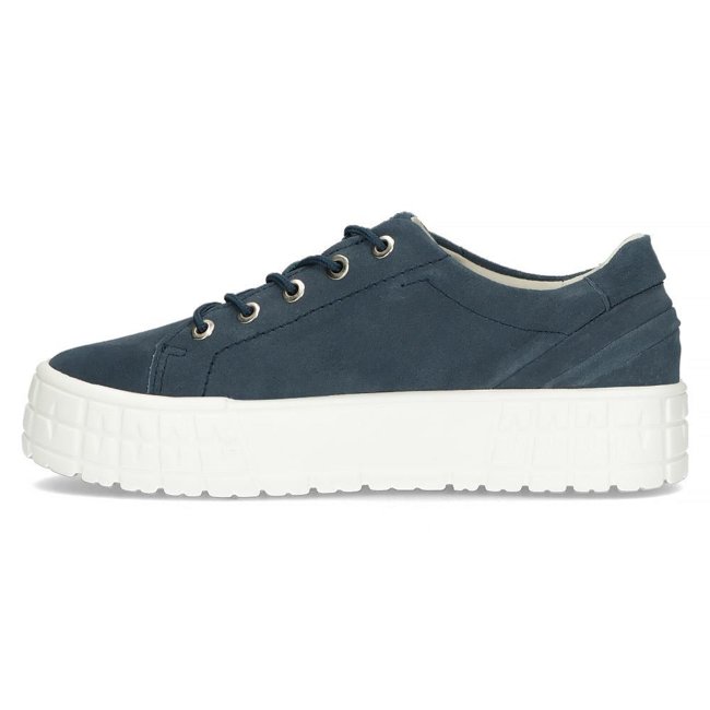 Leather sneakers FILIPPO DP3528/22 NV navy