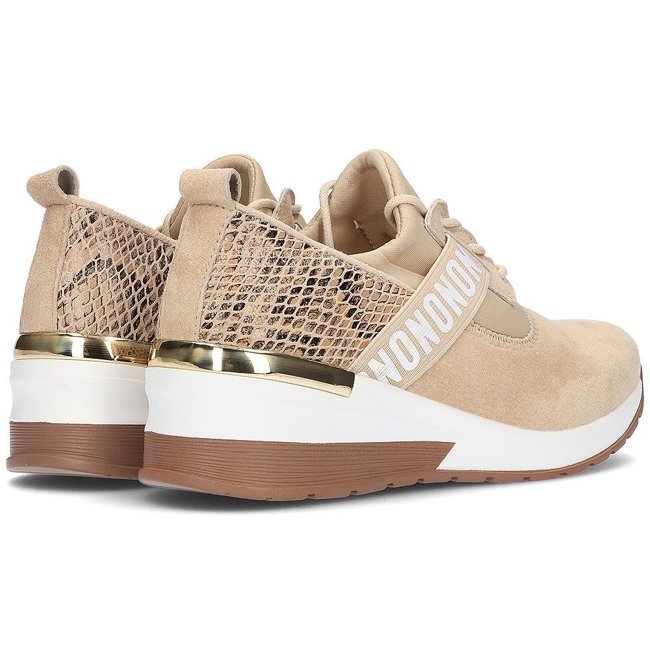 Leather sneakers Filippo DP1388/21 BE beige