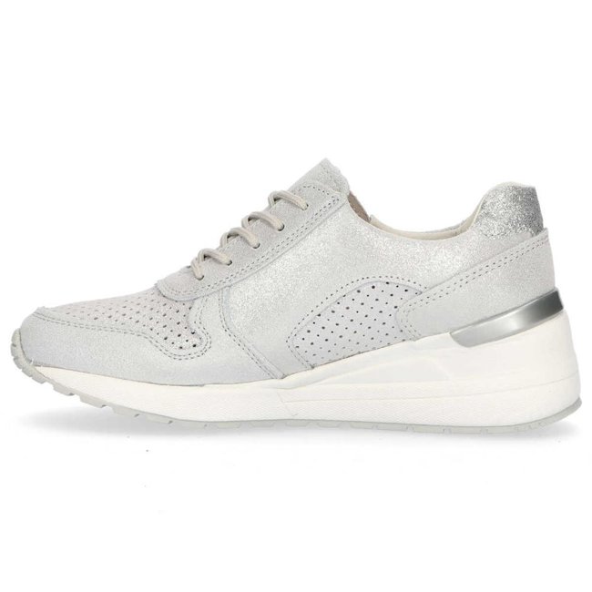 Leather sneakers Filippo DP1423/20 SI silver