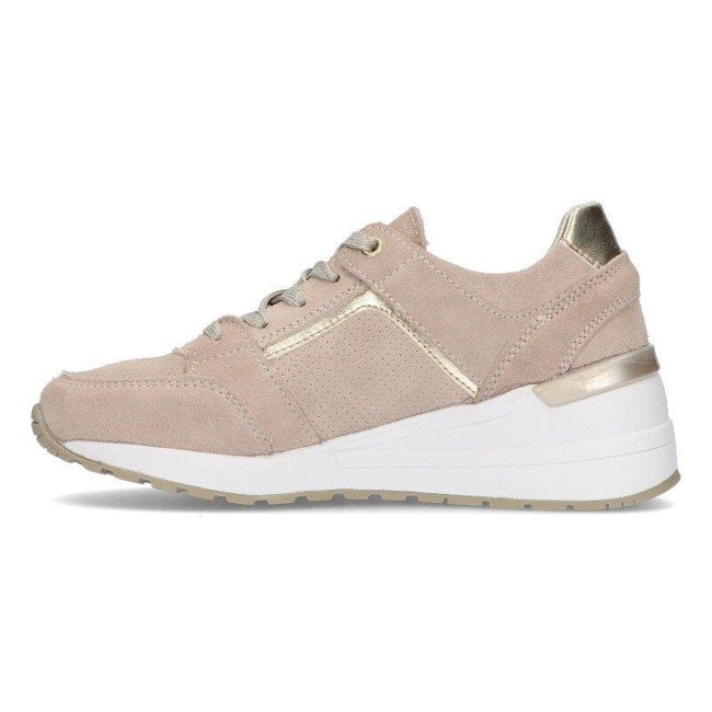 Leather sneakers Filippo DP2003/21 BE beige