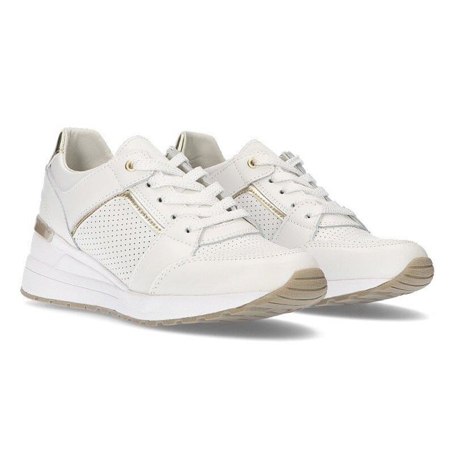 Leather sneakers Filippo DP2003/22 WH white
