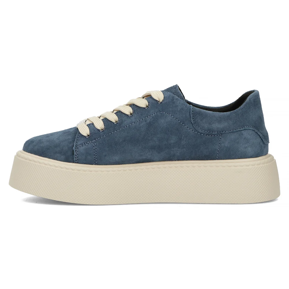 Leather sneakers Filippo DP6119/24 NV navy