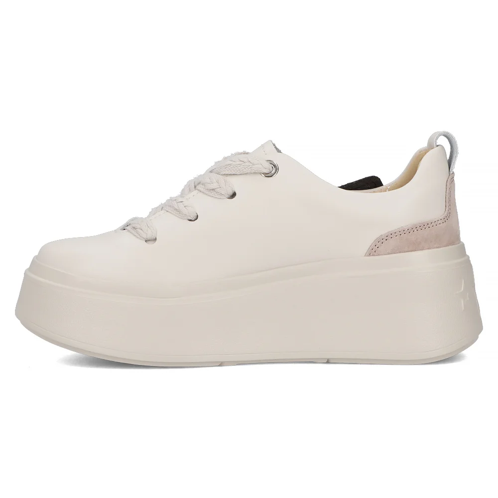 Leather sneakers Filippo DP6684/24 BE beige