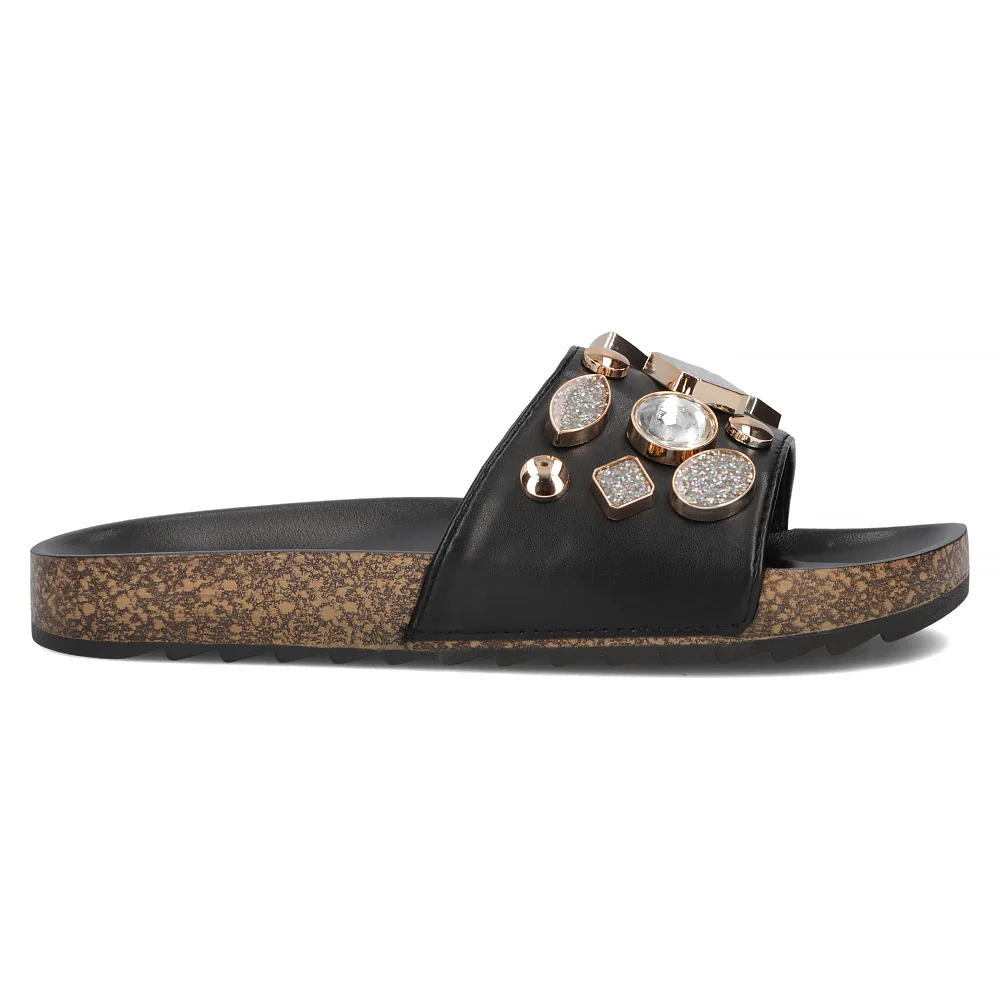 Slippers Filippo DK621/24 BK black