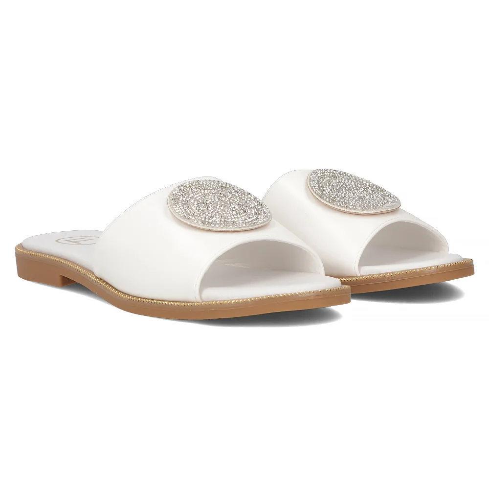 Slippers Filippo DK6217/24 WH white