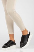 Leather Sneakers Filippo DP4404/23 BK black