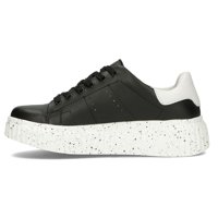 Leather Sneakers Filippo DP4404/23 BK black