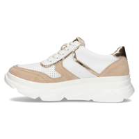 Leather Sneakers Filippo DP4579/24 WH BE white beige