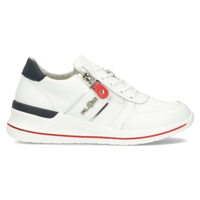 Leather Sneakers Filippo DP6083/24 WH NV white