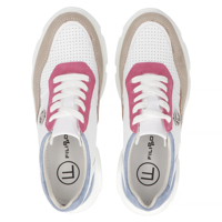 Leather Sneakers Filippo DP6108/24 WH FH white pink