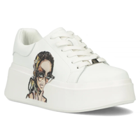 Leather Sneakers Filippo DP6207/24 WH white