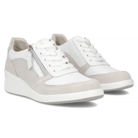 Leather Sneakers Filippo DP6209/24 WH white