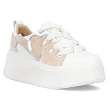 Leather Sneakers Filippo DP6684/24 WH white