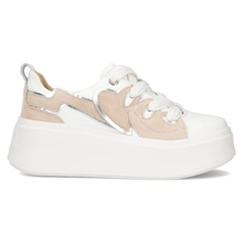 Leather Sneakers Filippo DP6684/24 WH white