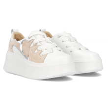 Leather Sneakers Filippo DP6684/24 WH white