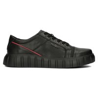 Leather Sneakers Filippo MP942/23 BK black