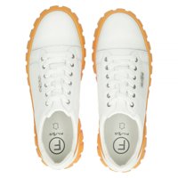 Leather Sneakers Filippo MP942/23 WH OR white