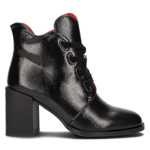 Leather ankle boots DBT3109/24 BK black