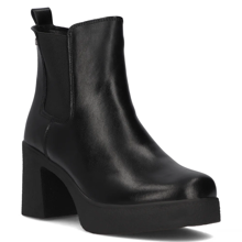 Leather ankle boots DBT6469/24 BK black