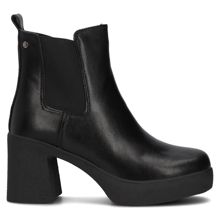 Leather ankle boots DBT6469/24 BK black