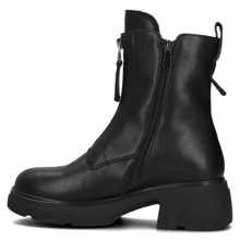 Leather ankle boots DBT6558/24 BK black