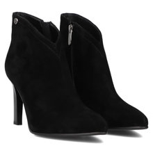 Leather ankle boots DBT6580/24 BK black