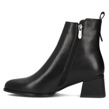 Leather ankle boots DBT6594/24 BK black