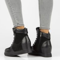 Leather ankle boots Filippo DBT3148/21 BK Black