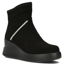 Leather ankle boots Filippo DBT4742/24 BK black