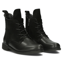 Leather ankle boots Filippo DBT4749/24 BK black