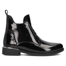 Leather ankle boots Filippo DBT4750/24 BK black