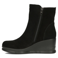 Leather ankle boots Filippo DBT4904/23 BK black