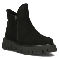 Leather ankle boots Filippo DBT4909/23 BK black