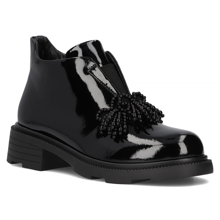 Leather ankle boots Filippo DBT6370/24 BK black