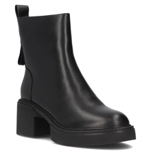 Leather ankle boots Filippo DBT6403/24 BK black