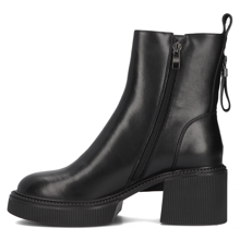 Leather ankle boots Filippo DBT6403/24 BK black