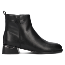 Leather ankle boots Filippo DBT6412/24 BK black