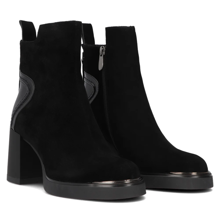 Leather ankle boots Filippo DBT6420/24 BK black