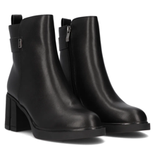 Leather ankle boots Filippo DBT6519/24 BK black