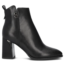 Leather ankle boots Filippo DBT6578/24 BK black