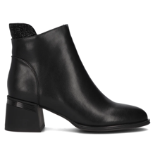 Leather ankle boots Filippo DBT6589/24 BK black