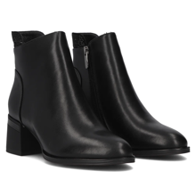 Leather ankle boots Filippo DBT6589/24 BK black