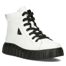 Leather boots Filippo DBT4146/24 WH white