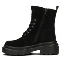 Leather boots Filippo DBT4207/22 BK black