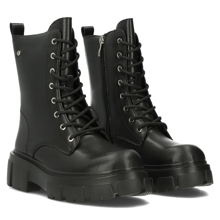 Leather boots Filippo DBT4759/24 BK black