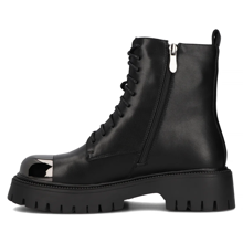 Leather boots Filippo DBT6405/24 BK black