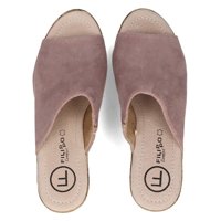 Leather flip-flops Filippo DK2143/21 SD heather-beige